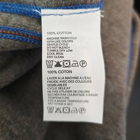 Tommy Bahama Blue Gray Reverible Winter Warm 1/4 Zip Men's Sweater XL - Picture 8 of 8